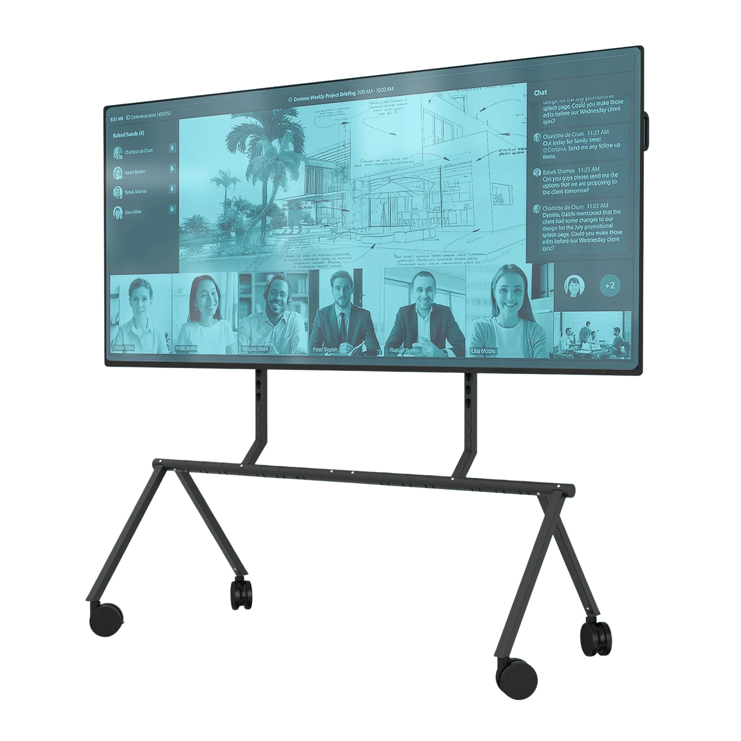 Heckler XL Display Rollwagen