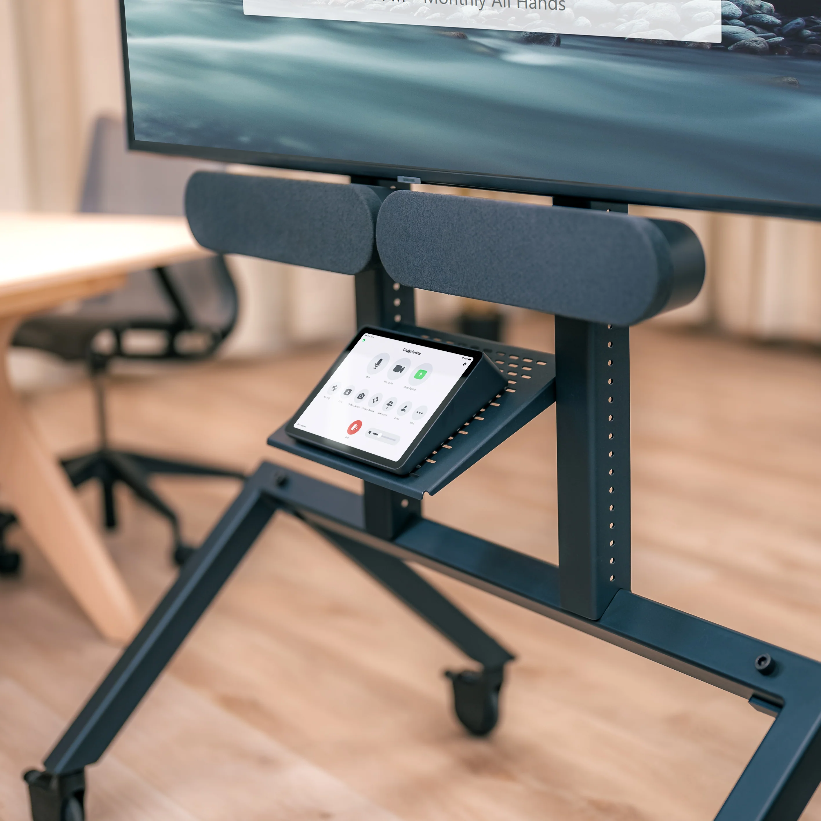 Heckler Soundbar-Halterung für Heckler AV Cart